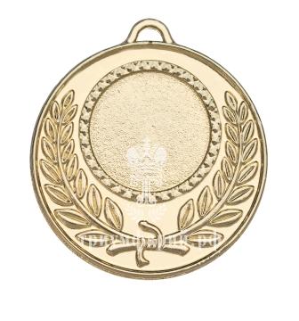 Классическая медаль с лавровым венком М-50-02 Диаметр - 50 мм